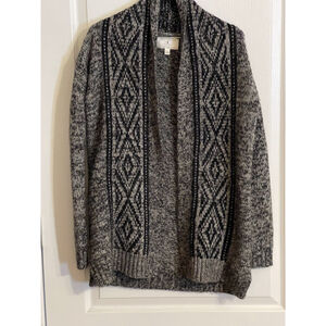 Anthropologie Ruby Moon Wool Blend Cardigan Sweater Southwestern Aztec Women S